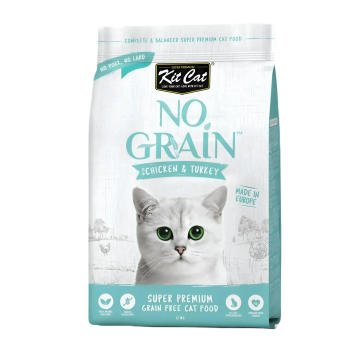 Kit Cat Dry Food No Grain Chicken & Turkey 1kg
